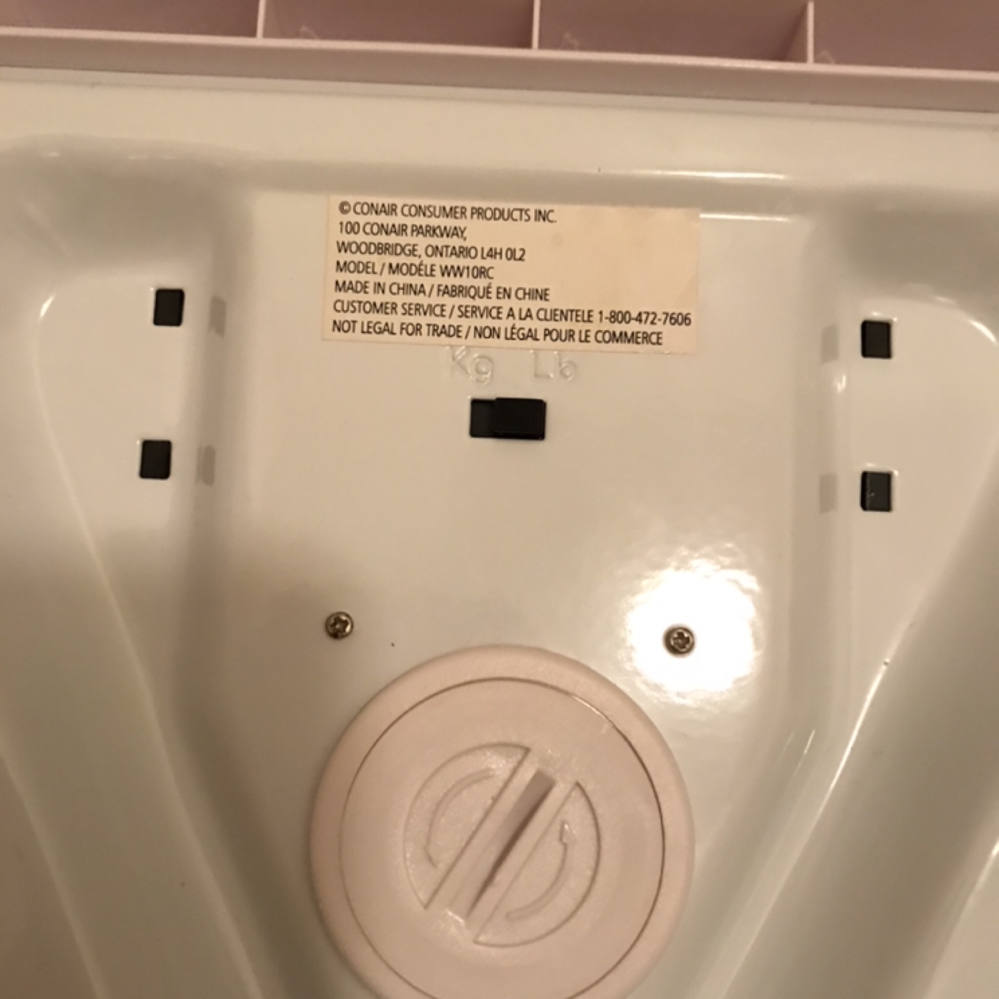 Weight Watchers Digital Bathroom Scale - photo 4