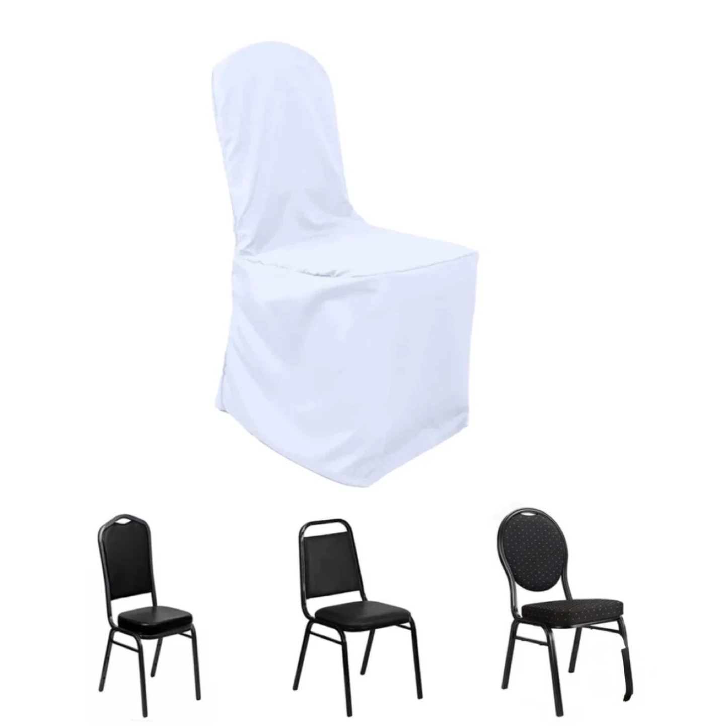 White Chair Covers slip-ons