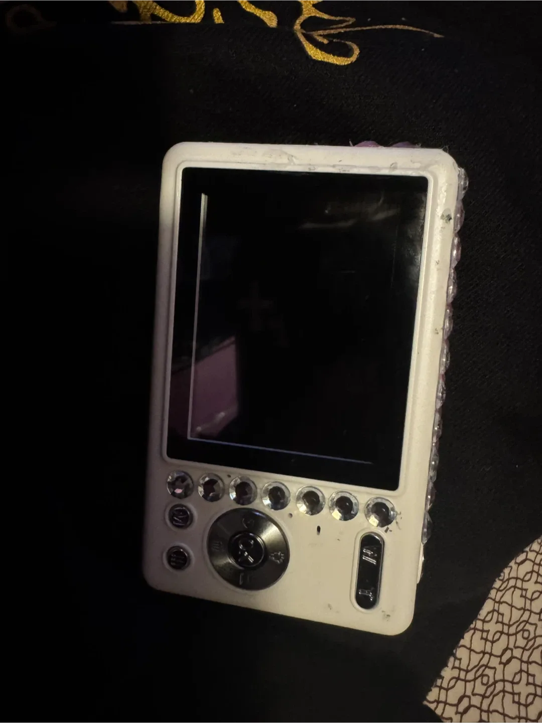 Digital Camera with Rhinestones (32memory card) image indicator(2)