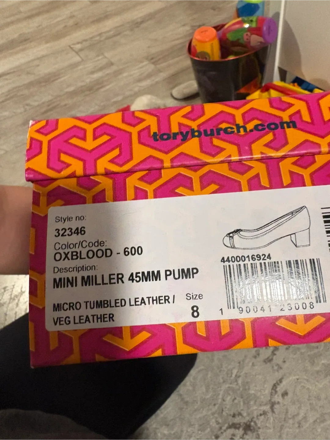 Tory Burch Mini Miller 45MM Pump - Size 8 image indicator(4)