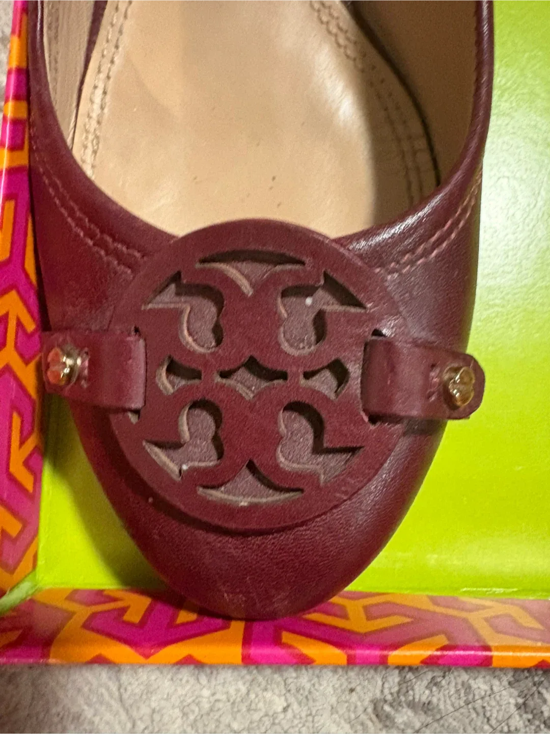 Tory Burch Mini Miller 45MM Pump - Size 8 image indicator(2)
