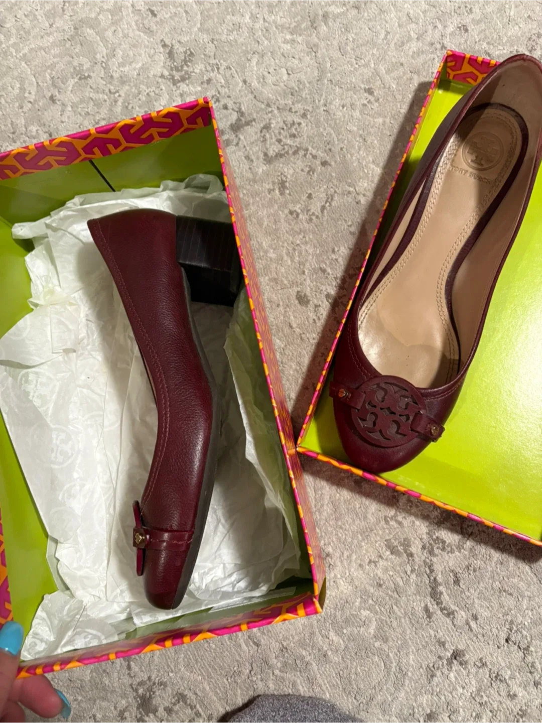 Tory Burch Mini Miller 45MM Pump - Size 8 image indicator(5)