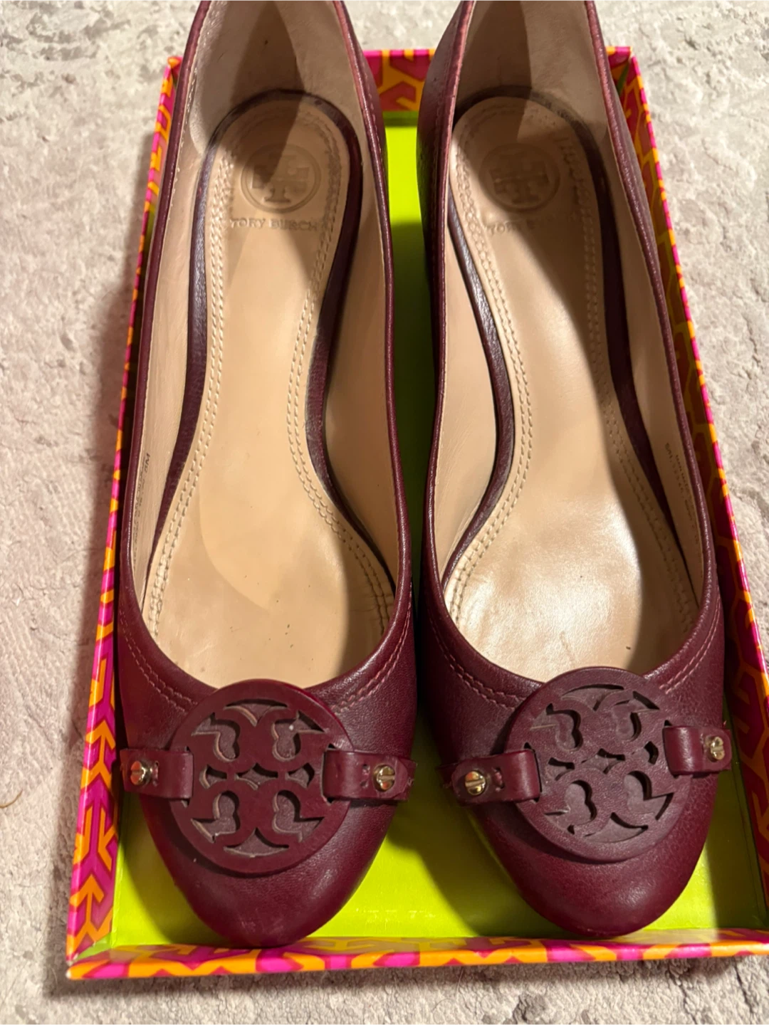 Tory Burch Mini Miller 45MM Pump - Size 8