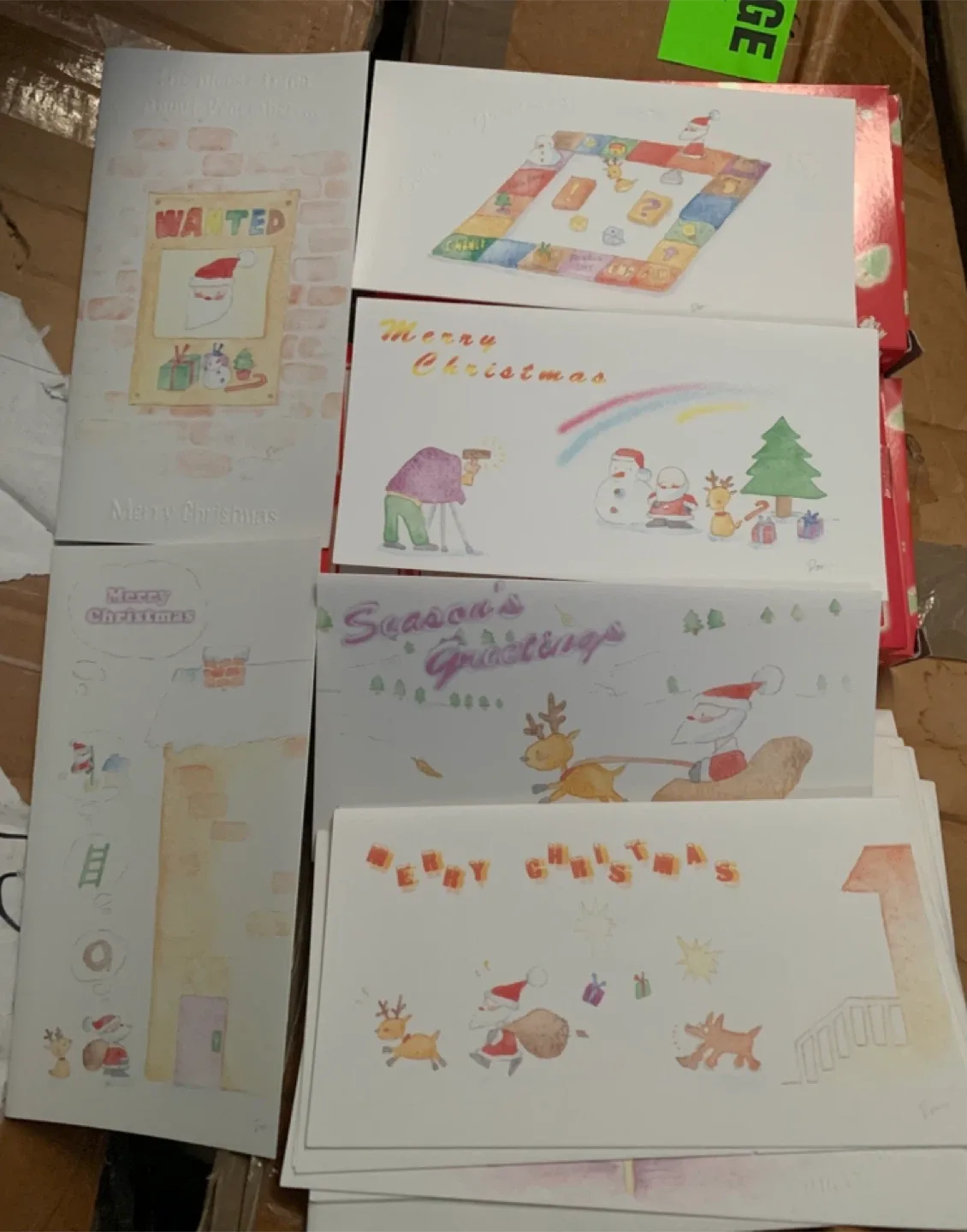 Caselot of  Christmas Cards image indicator(2)