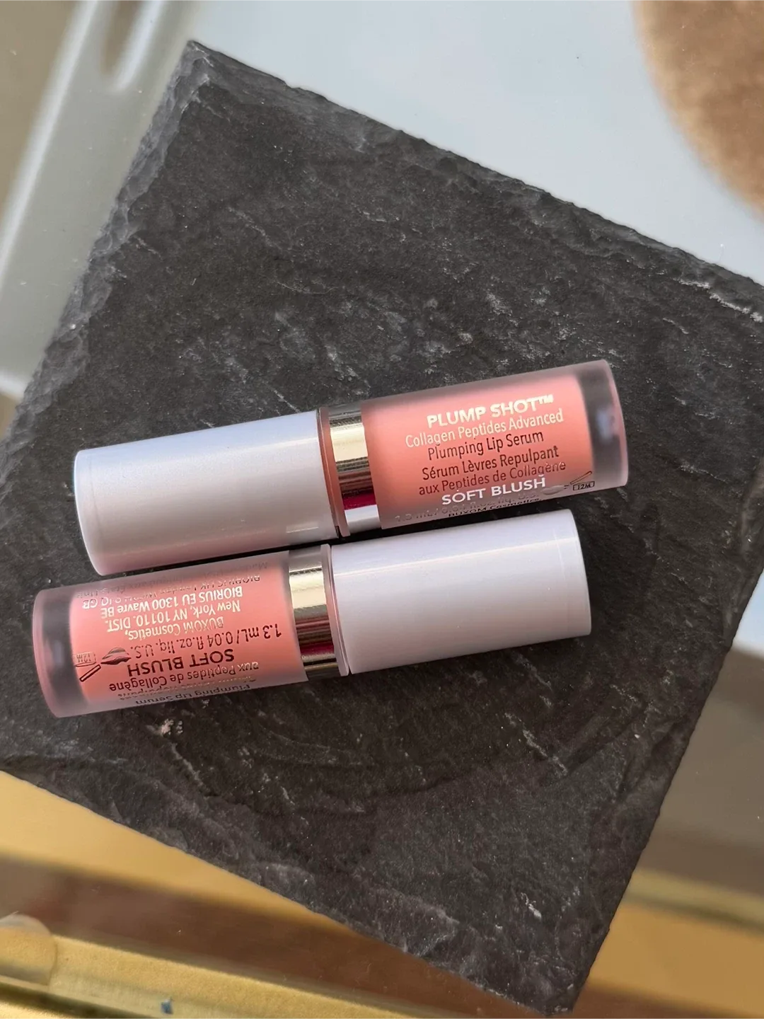 New Mini Buxom Plump Shot Collagen Lip Serum - Soft Blush image indicator(2)