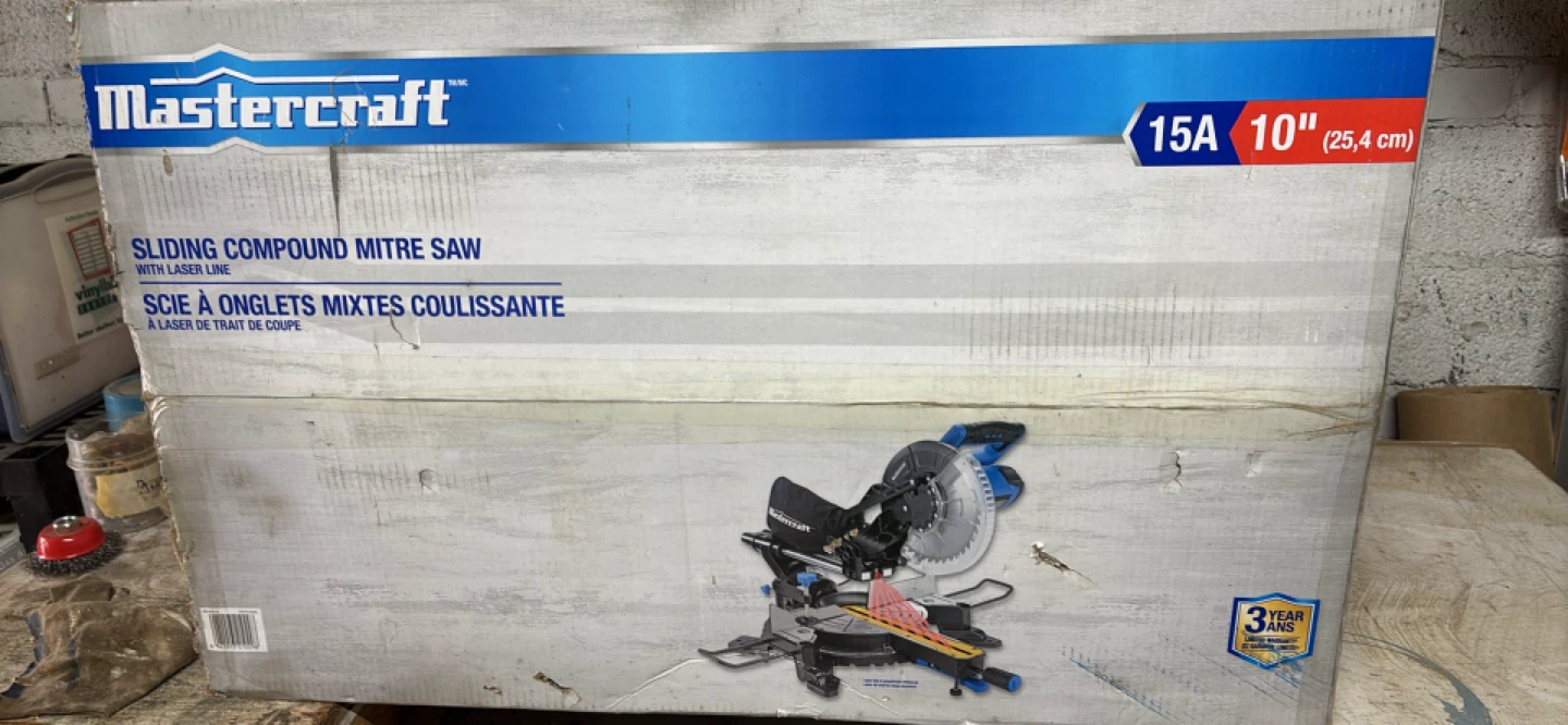 Mastercraft 10" Sliding Compound Mitre Saw - photo 2