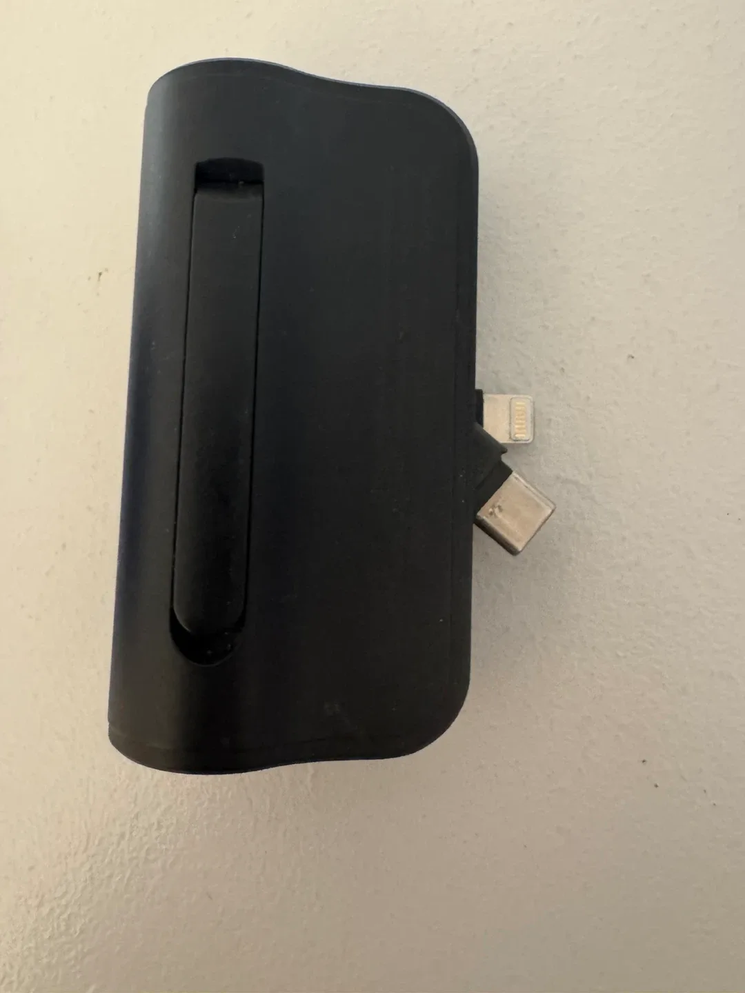 Black Multi-Connector Portable Charger