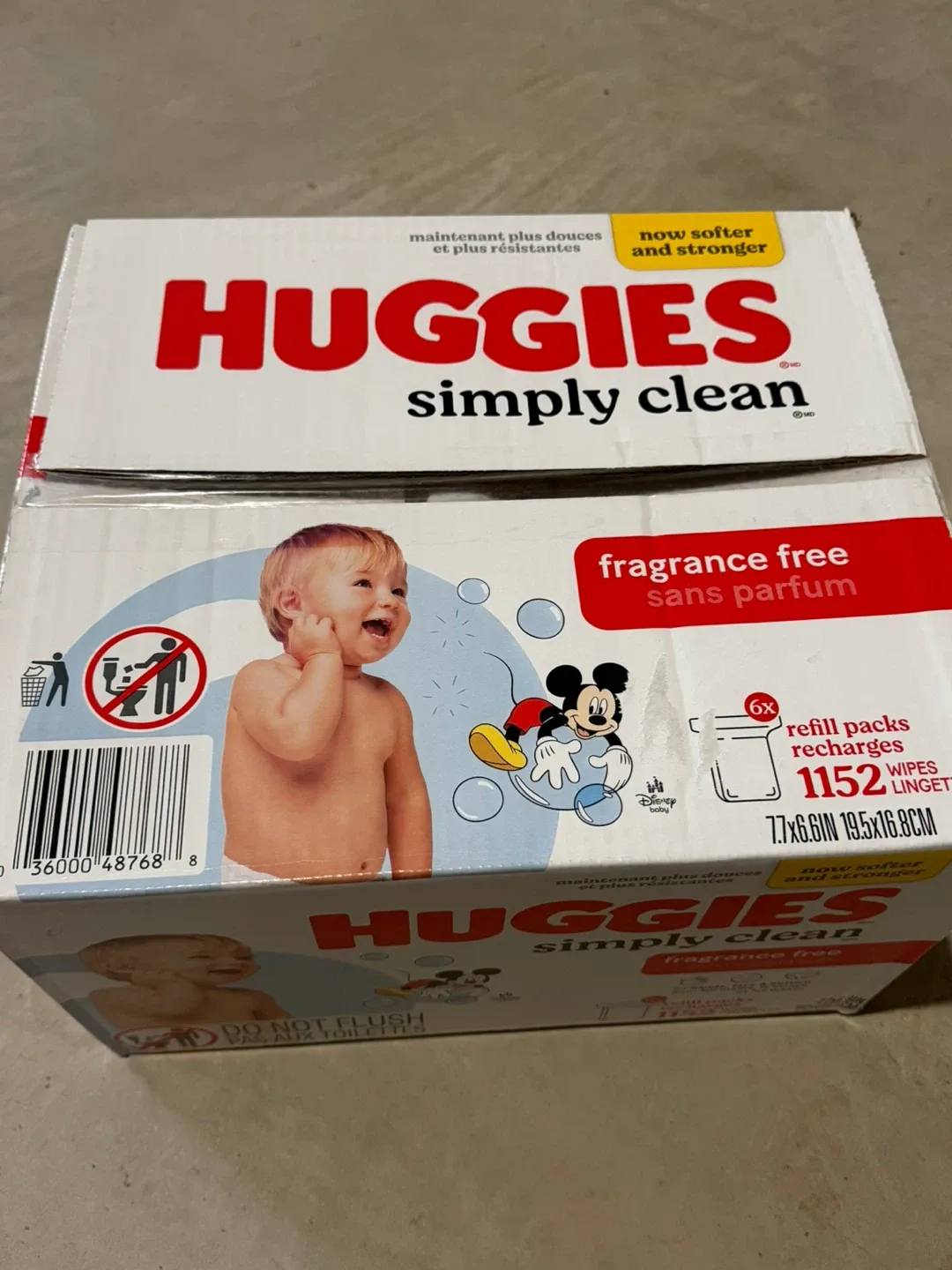 Huggies Simply Clean Wipes, 6 Refill Packs image indicator(2)