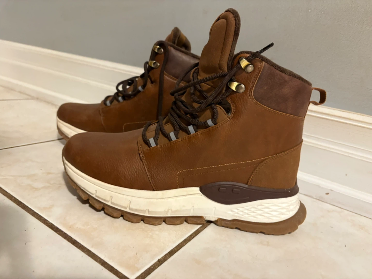 Aldo Brown Leather Winter Boots - photo 3