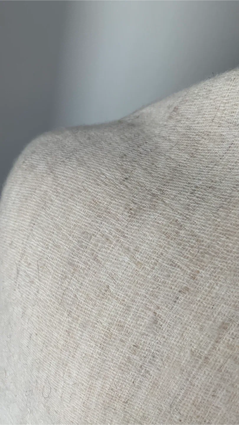 Vintage Premium Pure Lamb Wool & Cashmere Shall Unisex image indicator(5)