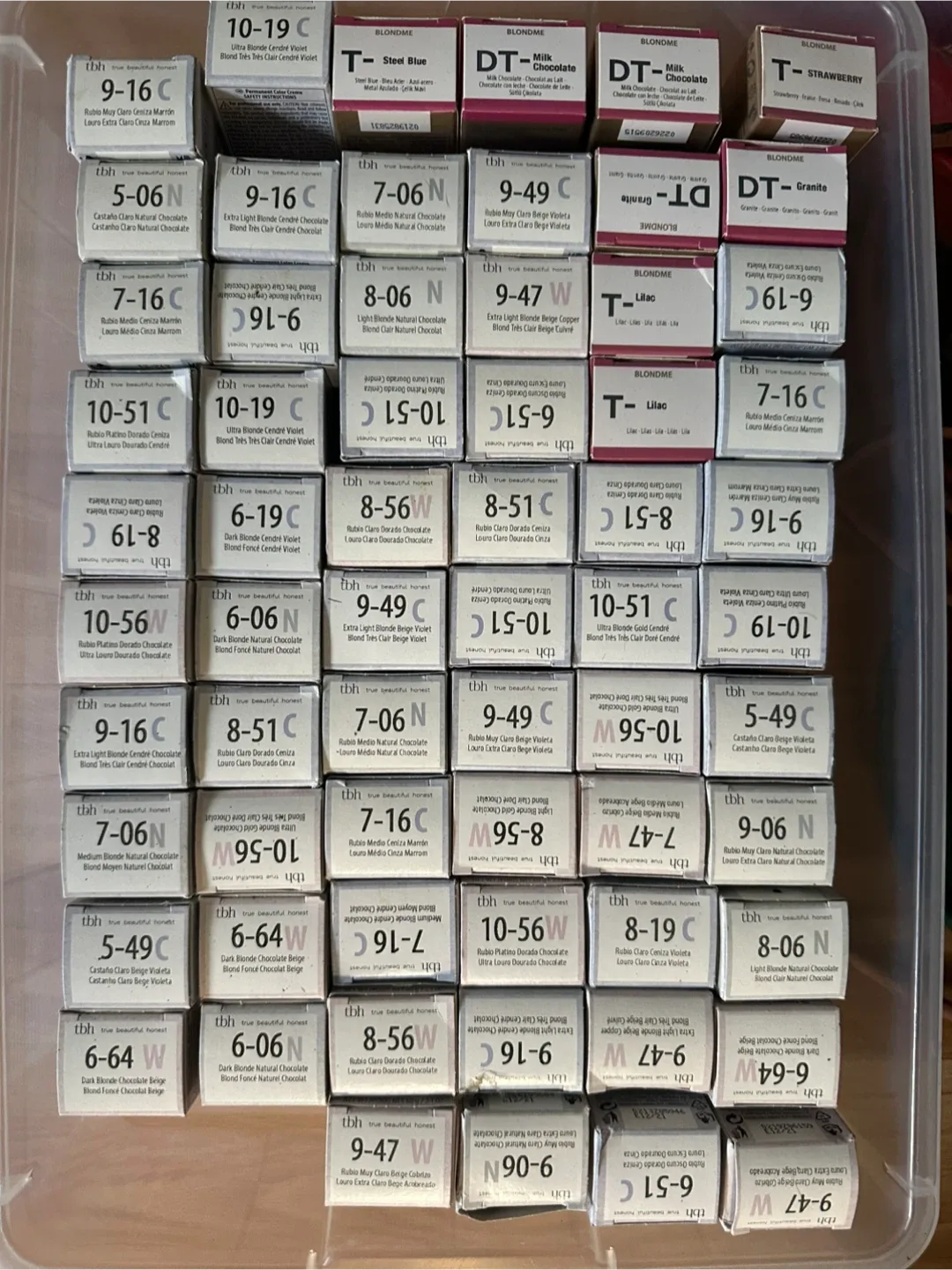 tbh Hair Color Lot: Blondme & More