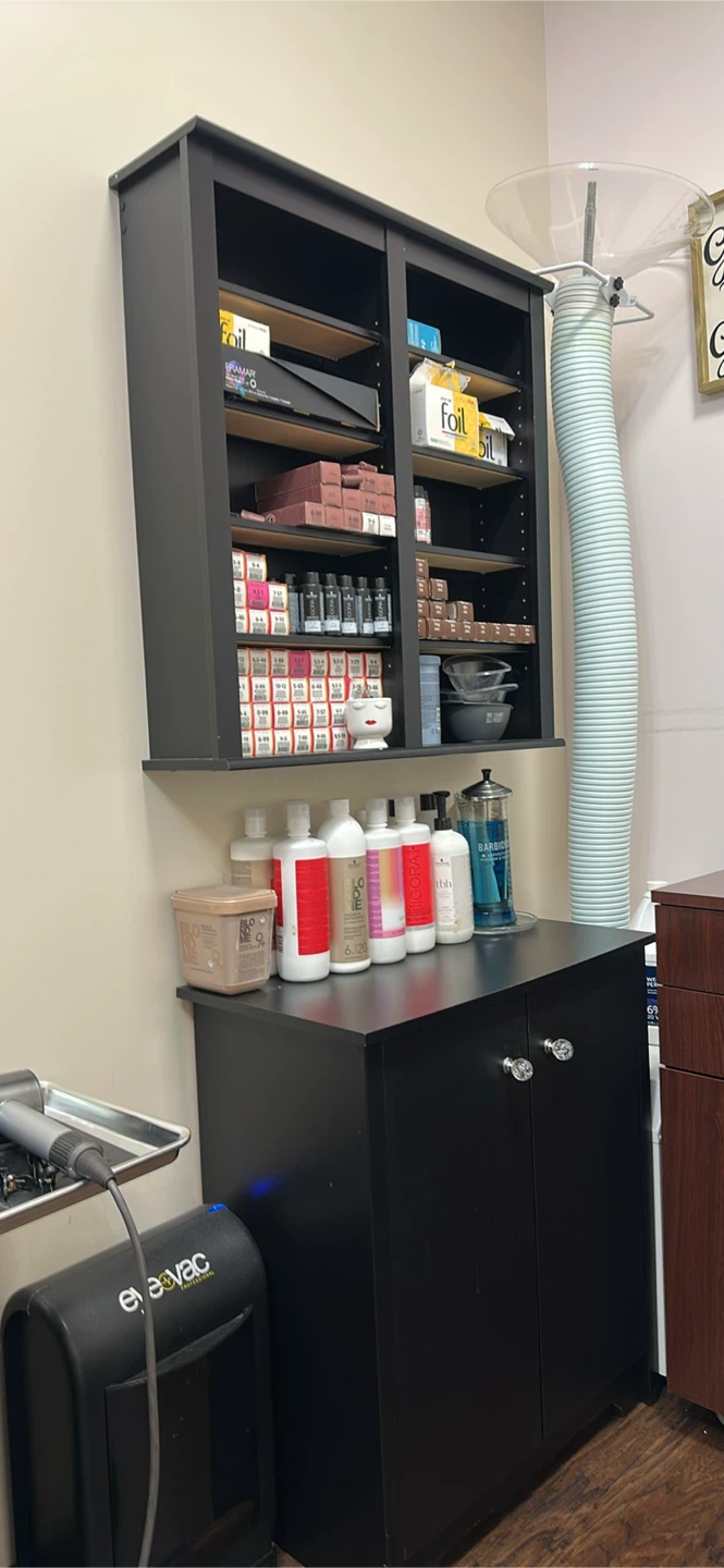 Salon Cabinet and Storage Unit