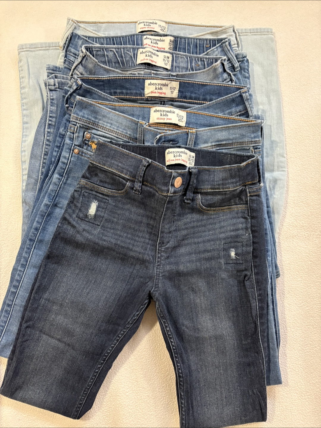 Abercrombie Kids Jeans, Size 11/12 - photo 4