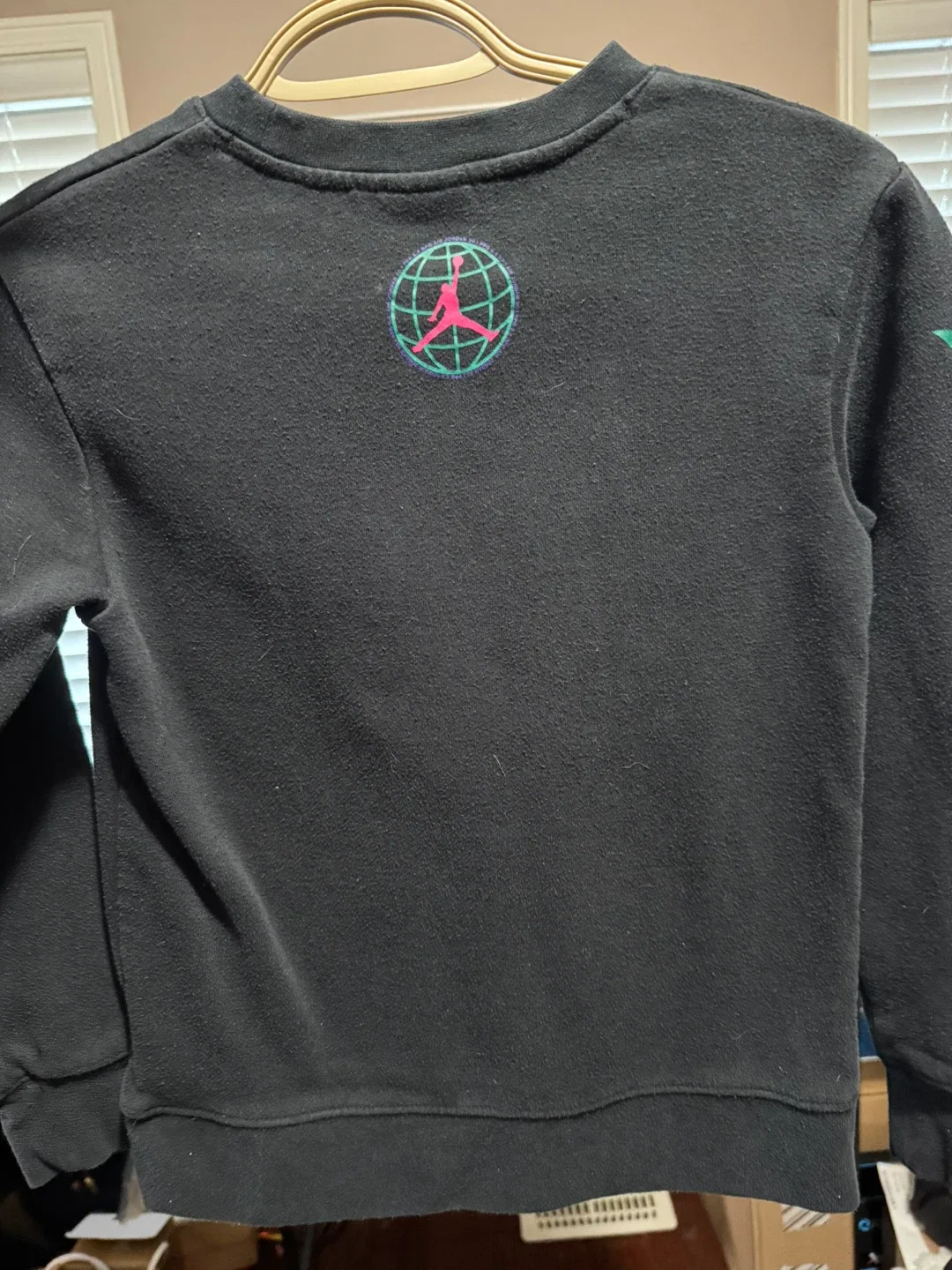 Jordan Kids' Black Sweatshirt - size 10-12 years old image indicator(2)