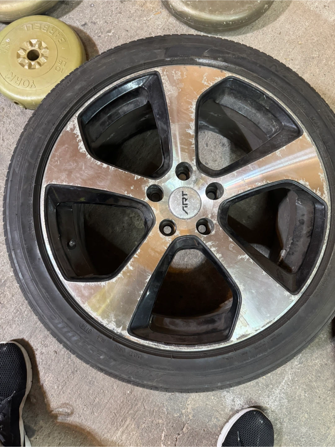 Set of ART Wheels (Tire Free) 235/45R18 - photo 3
