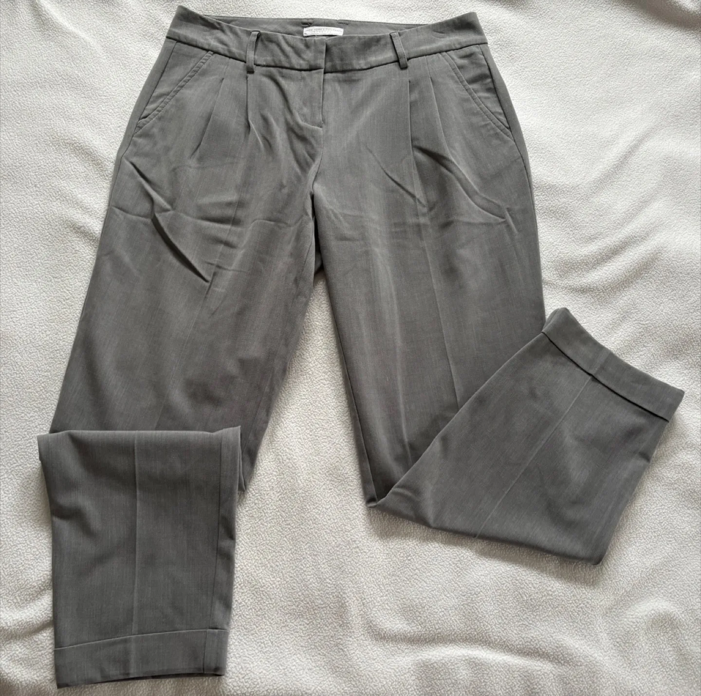 New York & Company Stretch Gray Pants