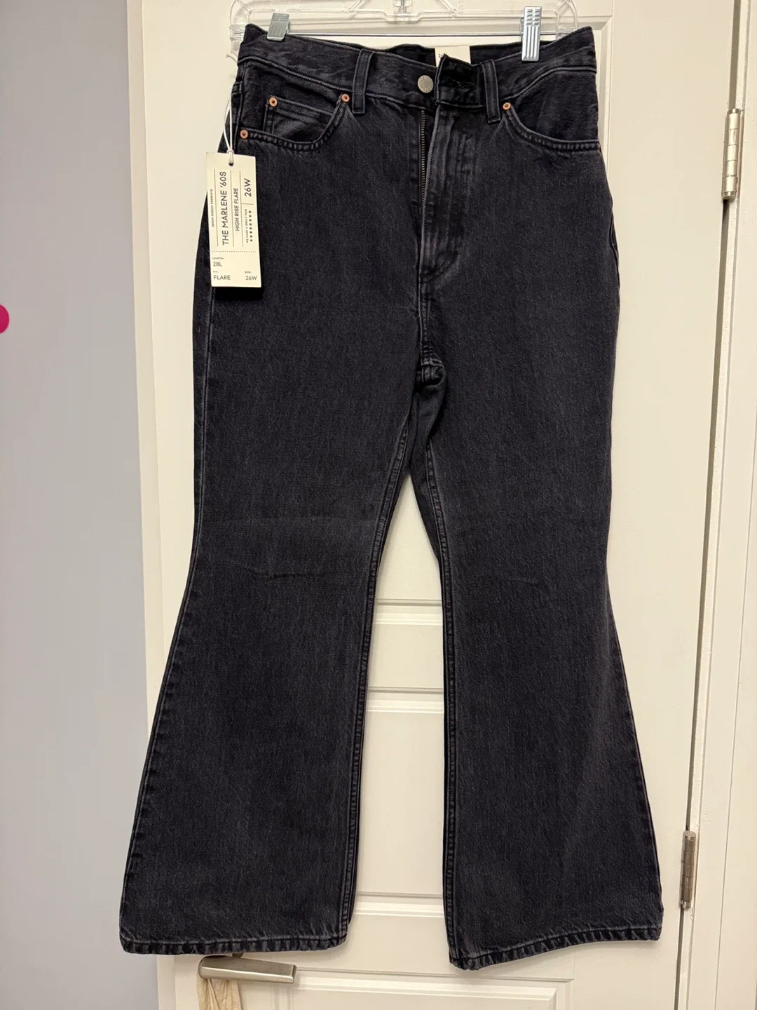 Aritzia-Denim Forum The Marlene 60s High Rise Flare Jeans - 26W