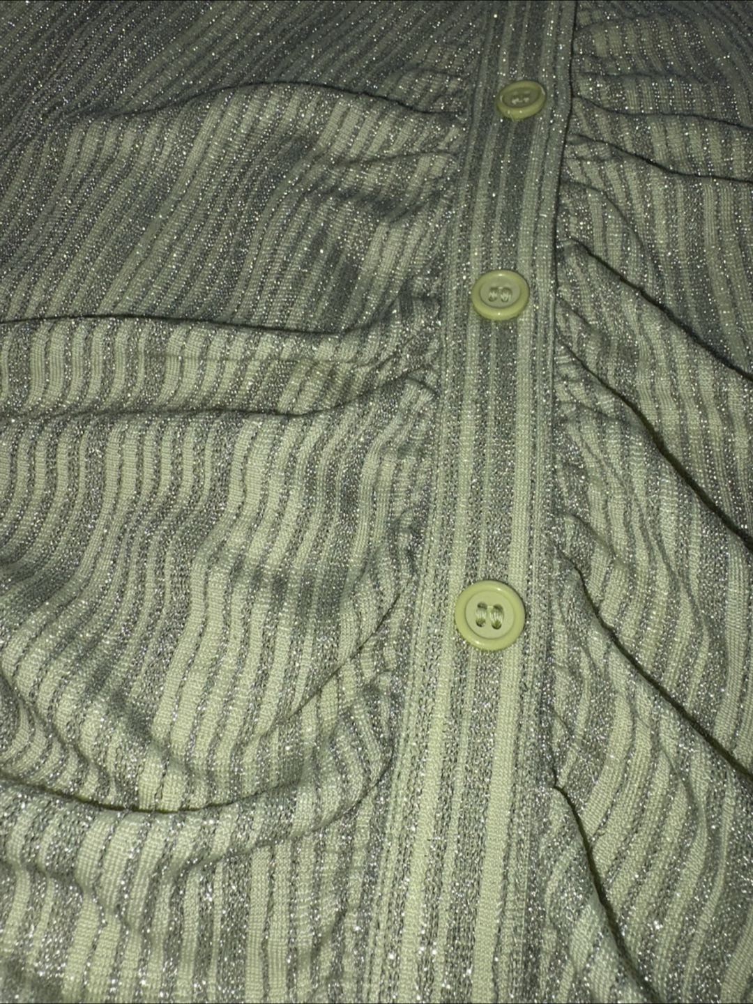H&M Green Striped Mini Dress - photo 2