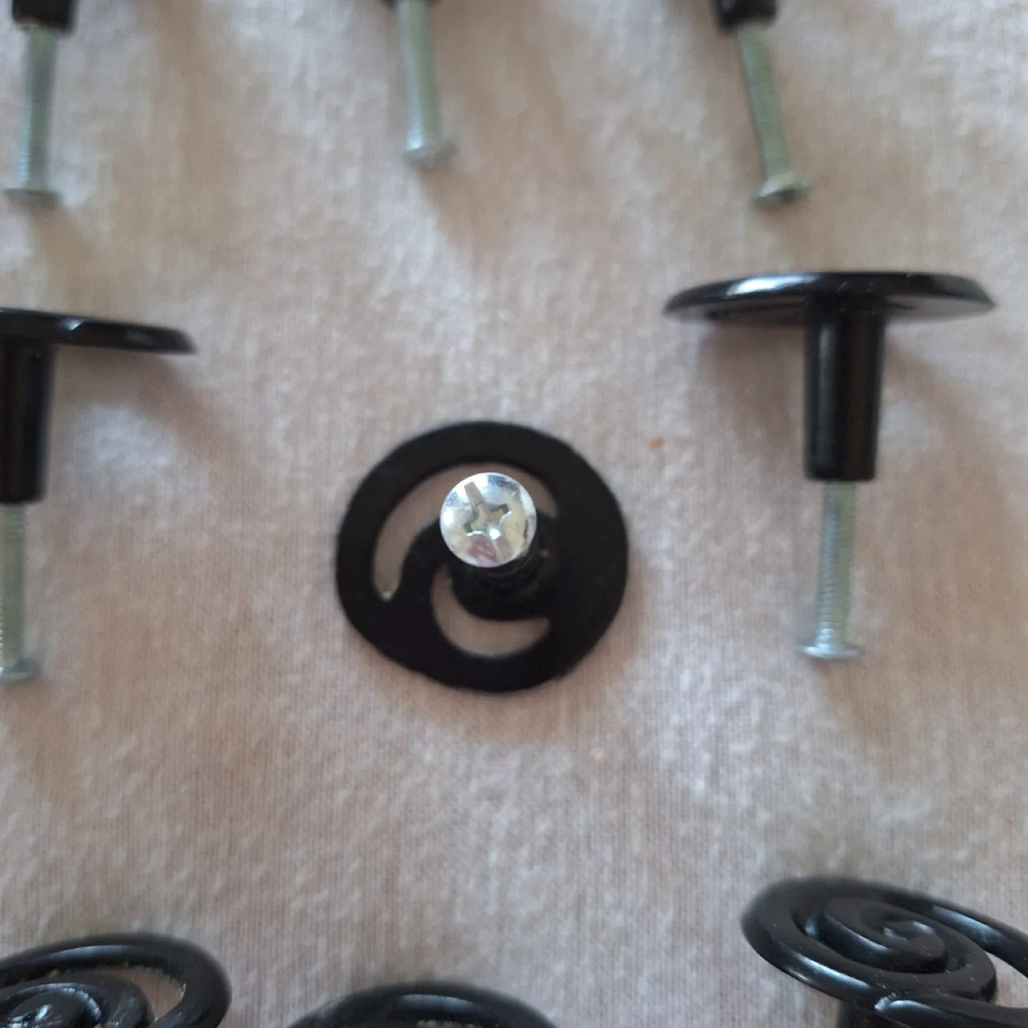 Lot of Black Door Knobs - 26 Pieces image indicator(4)