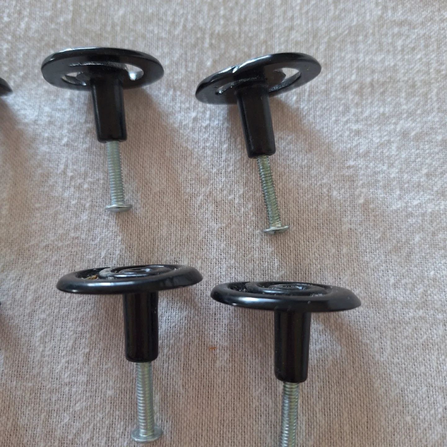 Lot of Black Door Knobs - 26 Pieces image indicator(3)