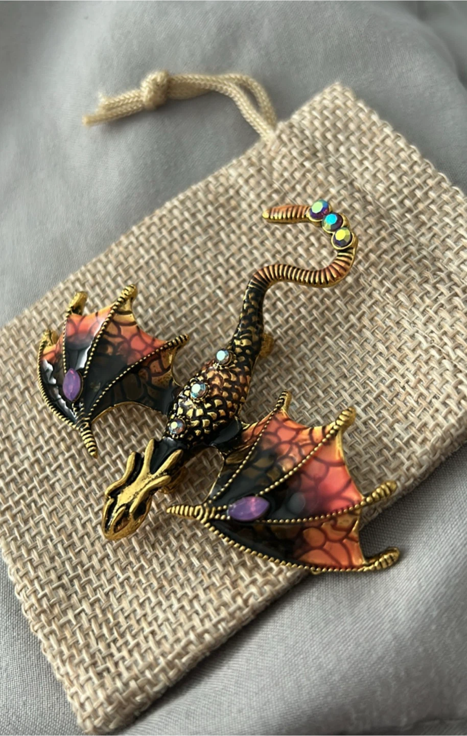 Dragon Brooch Pin - photo 3