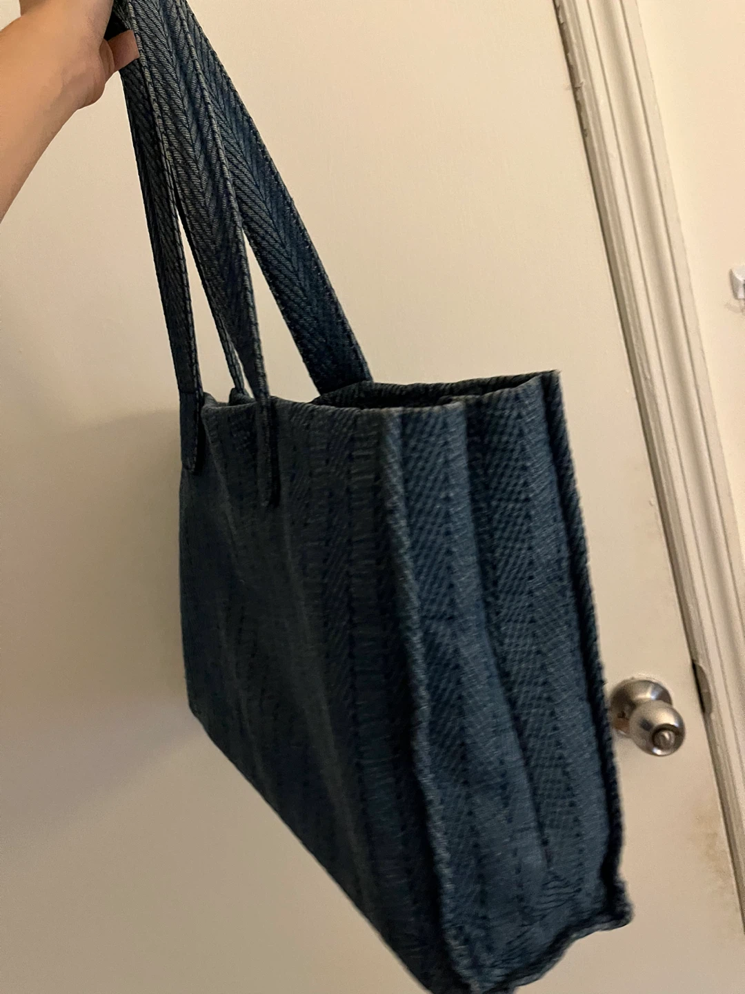 Blue Denim Tote Bag - photo 2