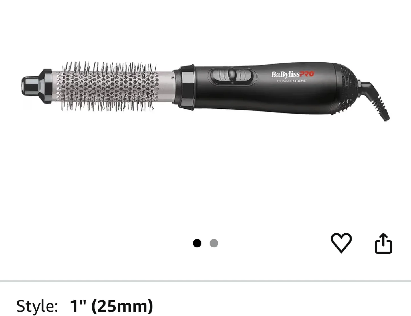 BaBylissPRO Ceramix Xtreme 1" Hot Air Styler image indicator(2)