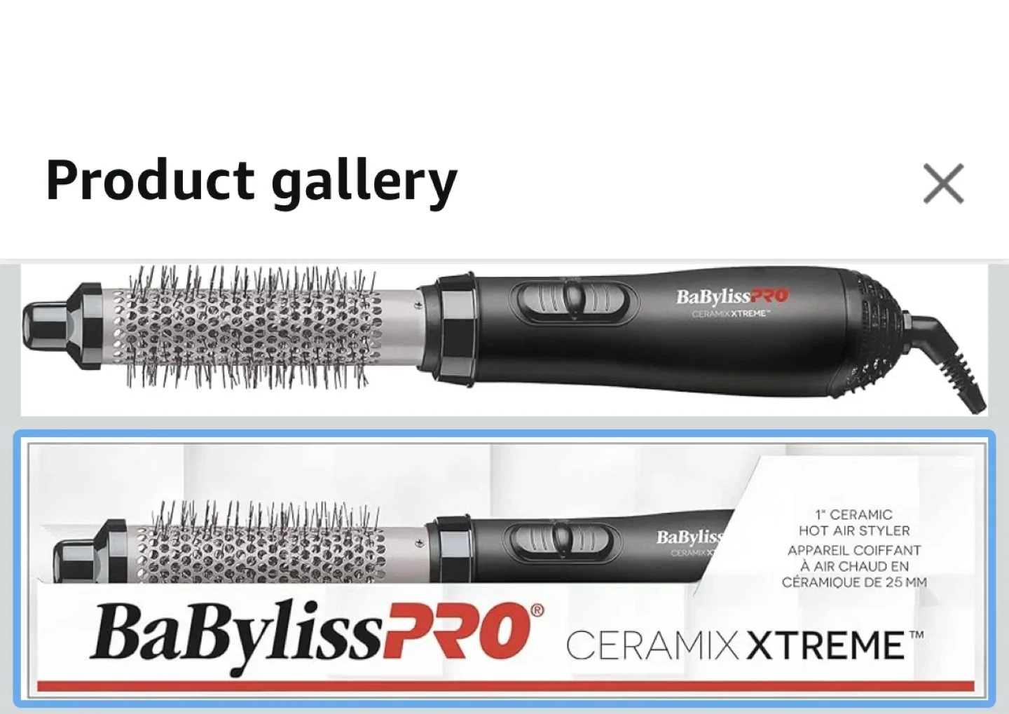 BaBylissPRO Ceramix Xtreme 1" Hot Air Styler