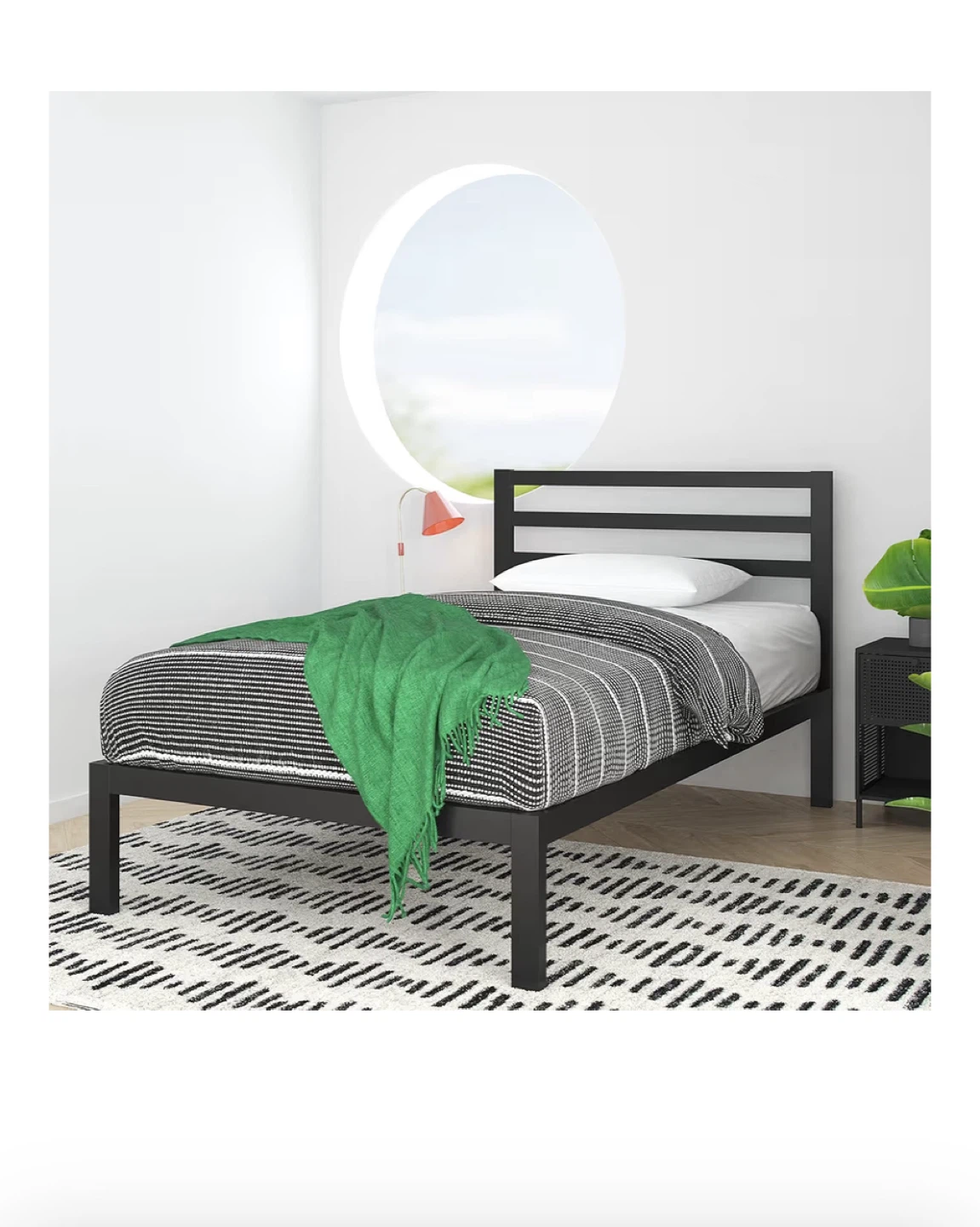 Zinus Twin Metal Platform Bed Frame
