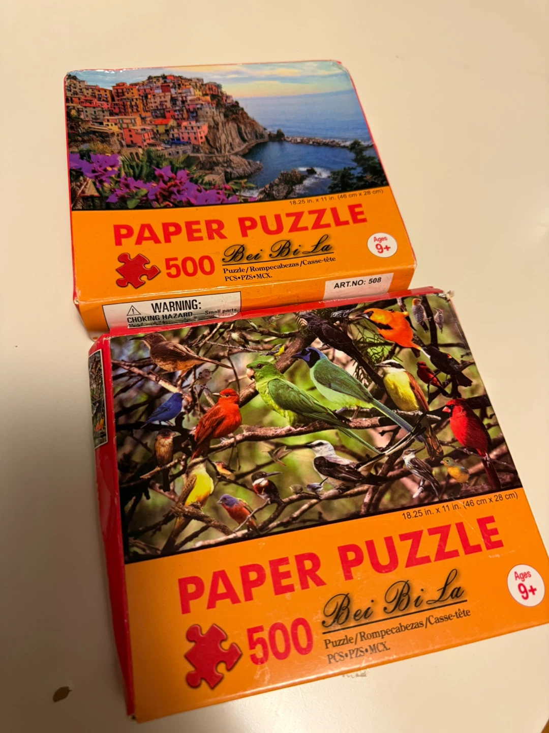 Bei Bi La Paper Puzzle - 500 Pieces, Ages 9+