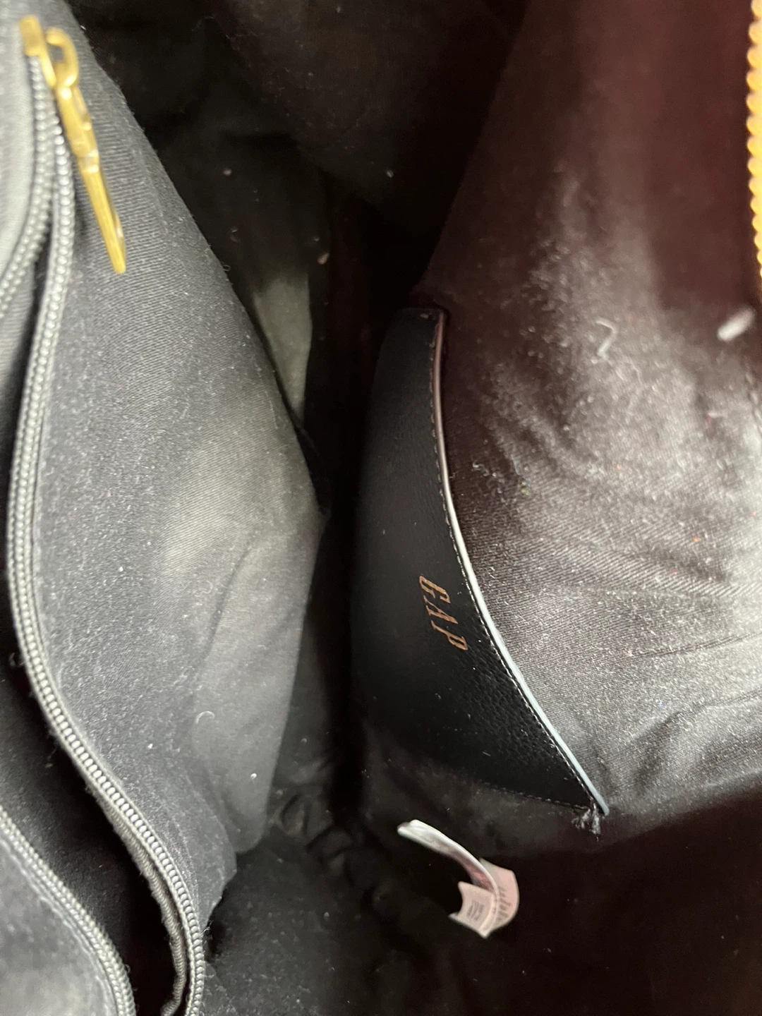 GAP Black Leather Hobo Bag - photo 4