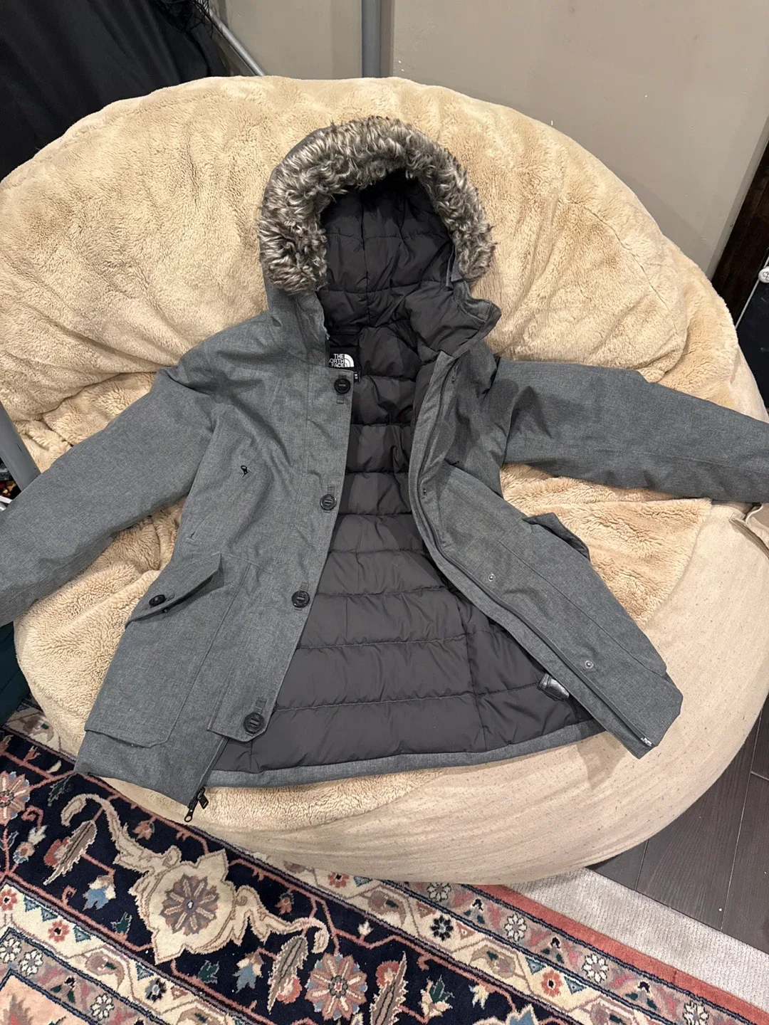 The North Face Gray Winter Jacket