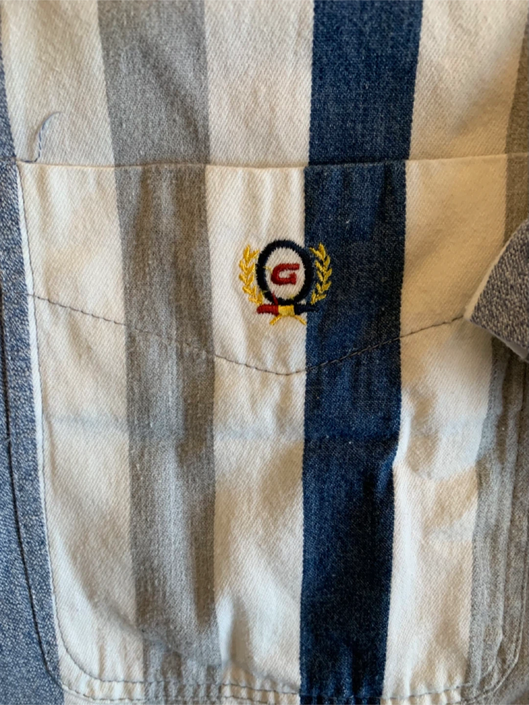 Coliseum Authentic Jeanswear XXL Striped Shirt - photo 3