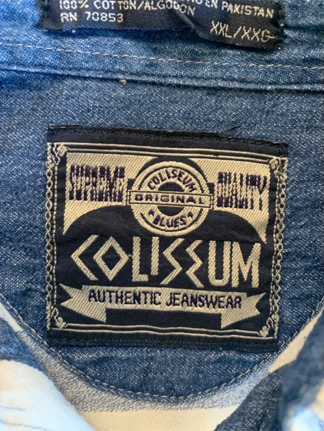 Coliseum Authentic Jeanswear XXL Striped Shirt - photo 5