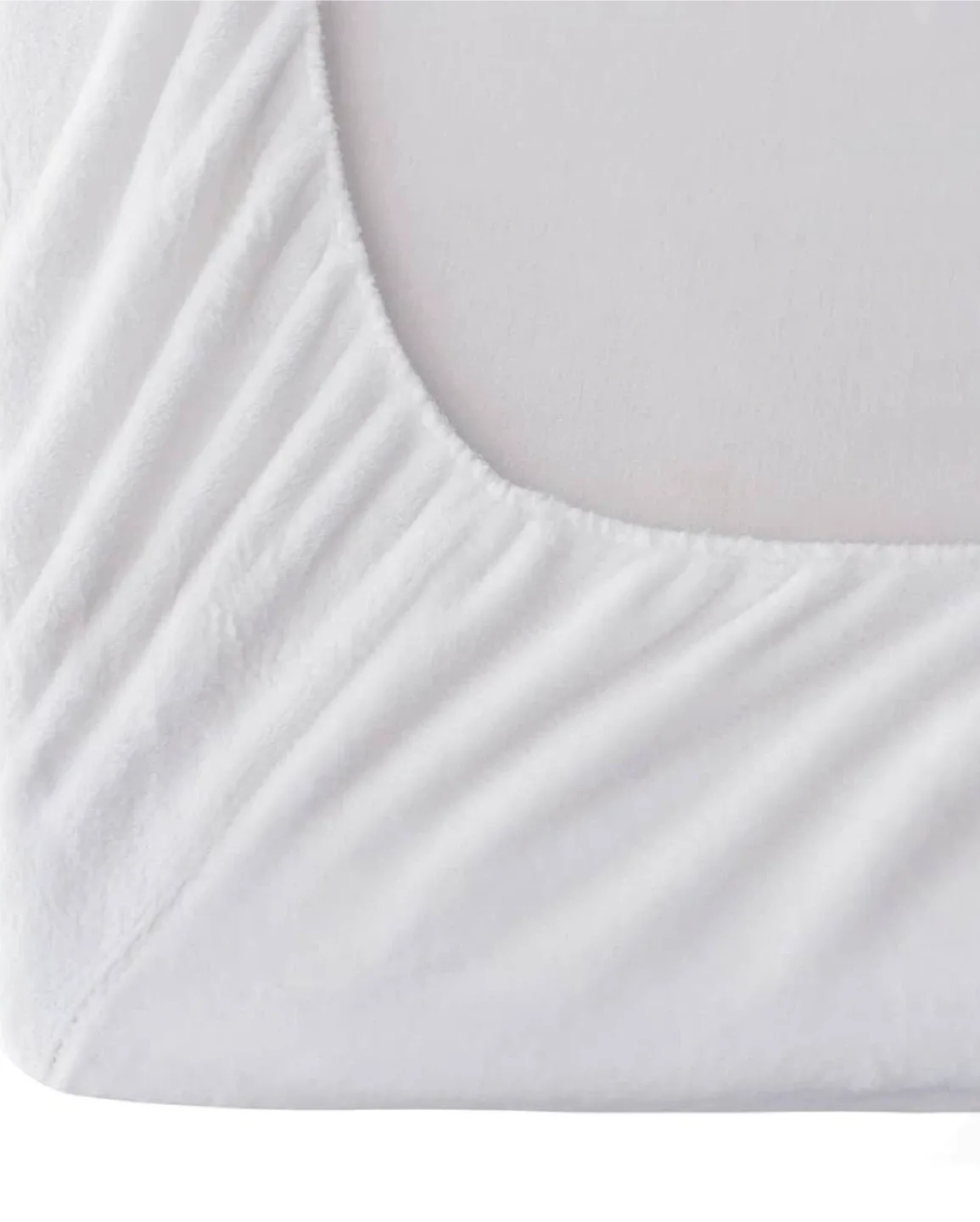 White Velour - King Sheet Set - New 🏷️ image indicator(5)