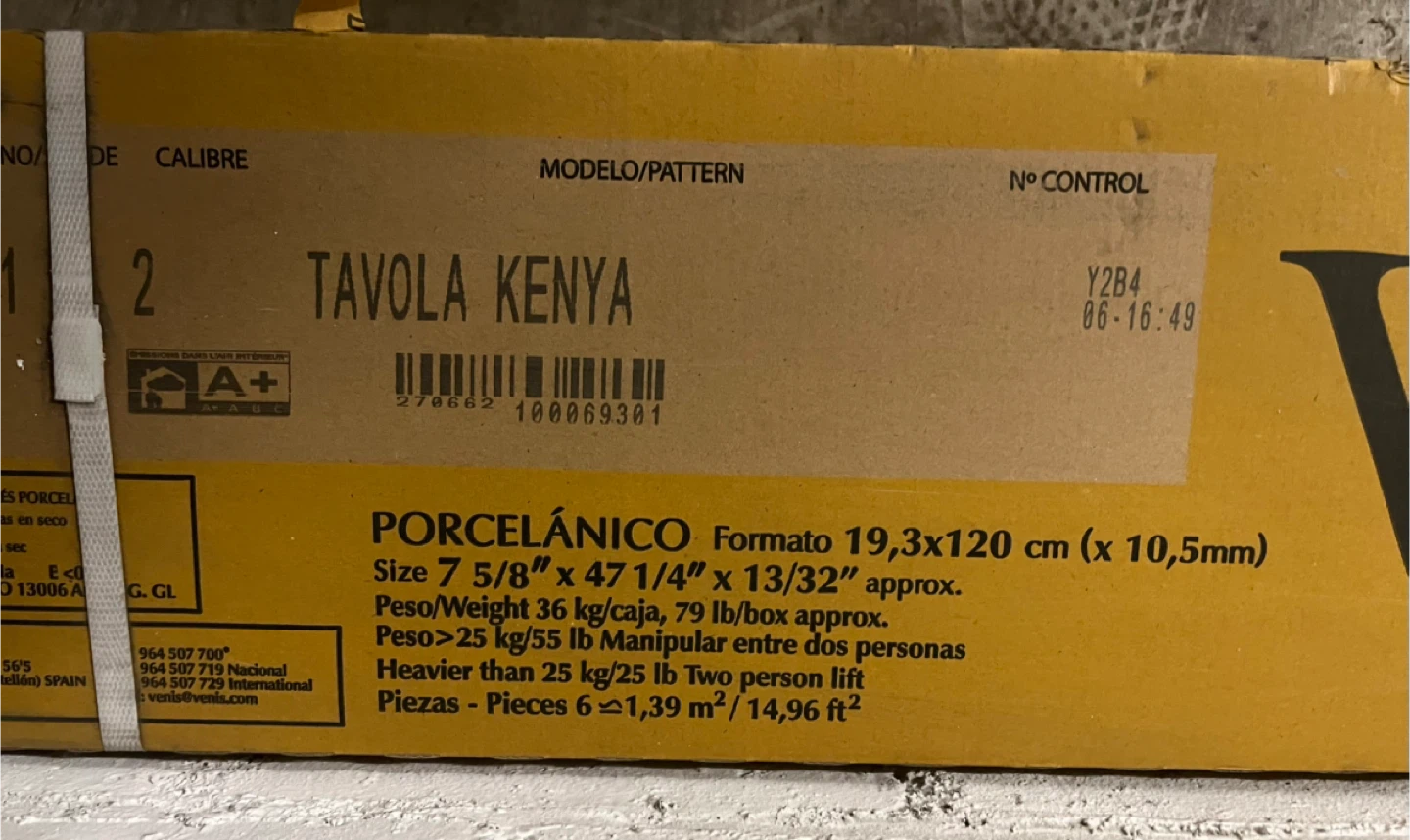 Venis Ston-Ker Tavola Kenya Porcelain Tile - photo 3