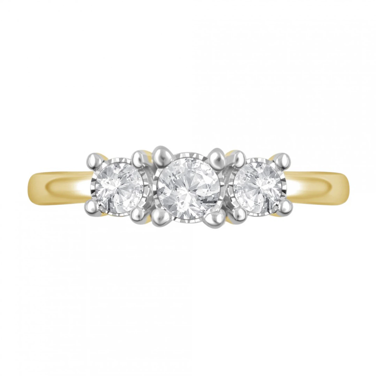 Diamond Ring - Size 7 - photo 2