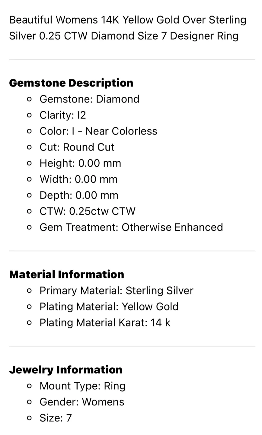 Diamond Ring - Size 7 image indicator(3)