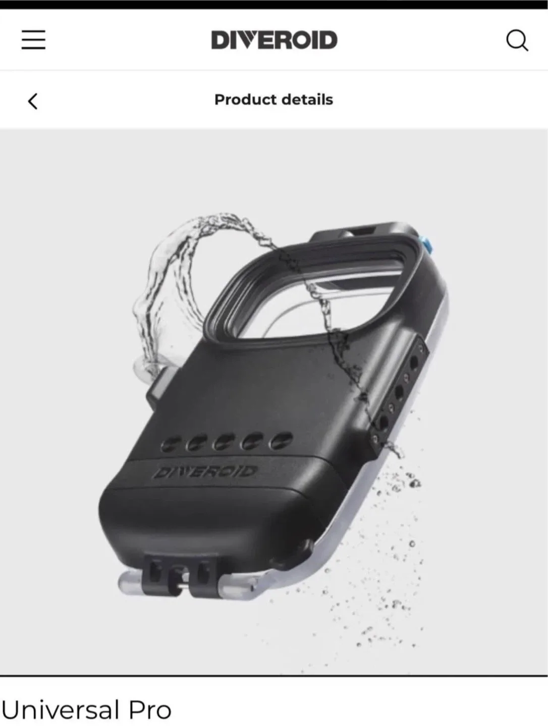 Diveroid Universal Pro diving camera & computer ($460 new) image indicator(5)