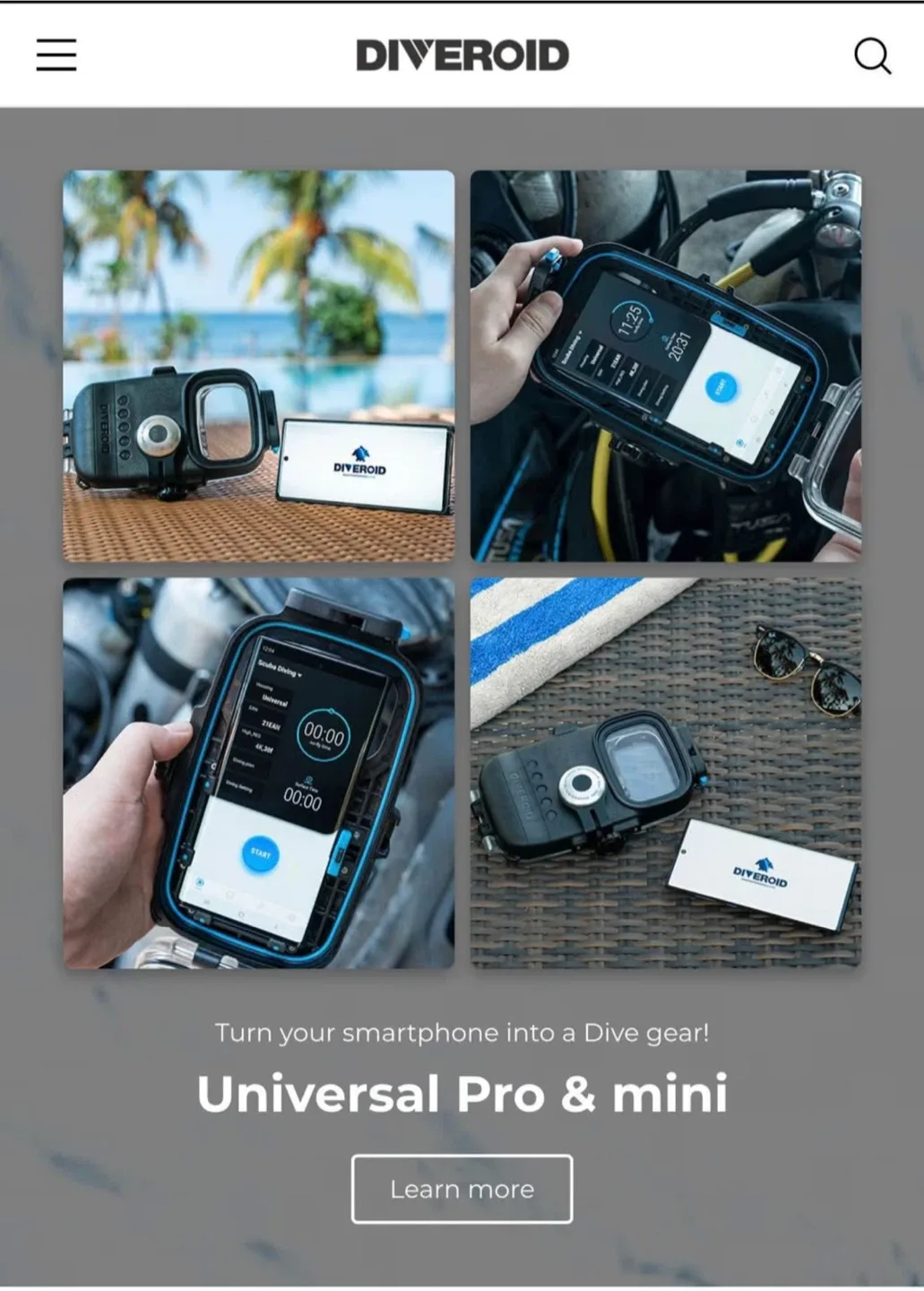 Diveroid Universal Pro diving camera & computer ($460 new)