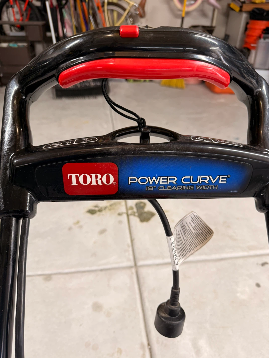 Toro Power Curve Snow Blower - photo 3