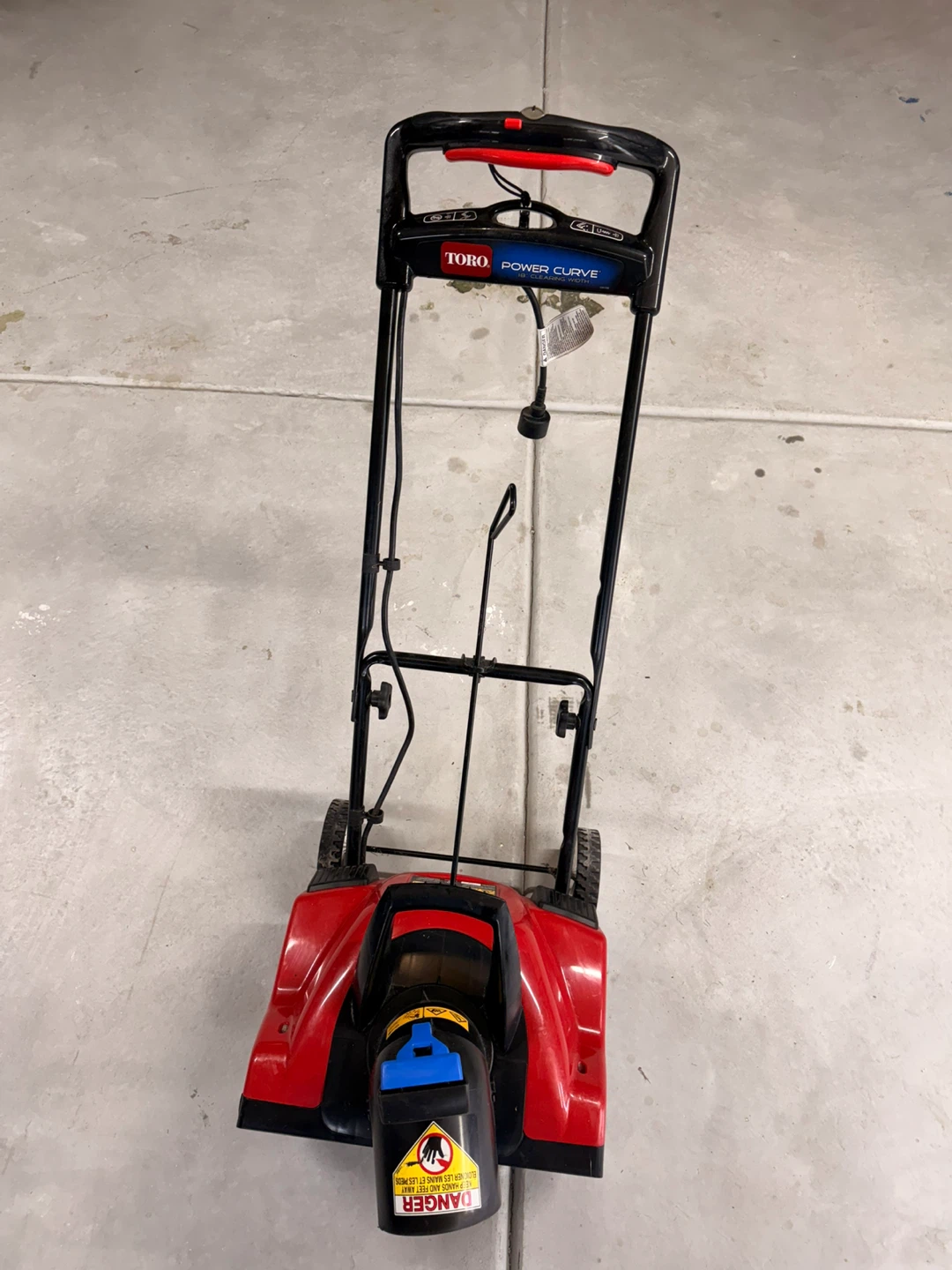 Toro Power Curve Snow Blower - photo 4