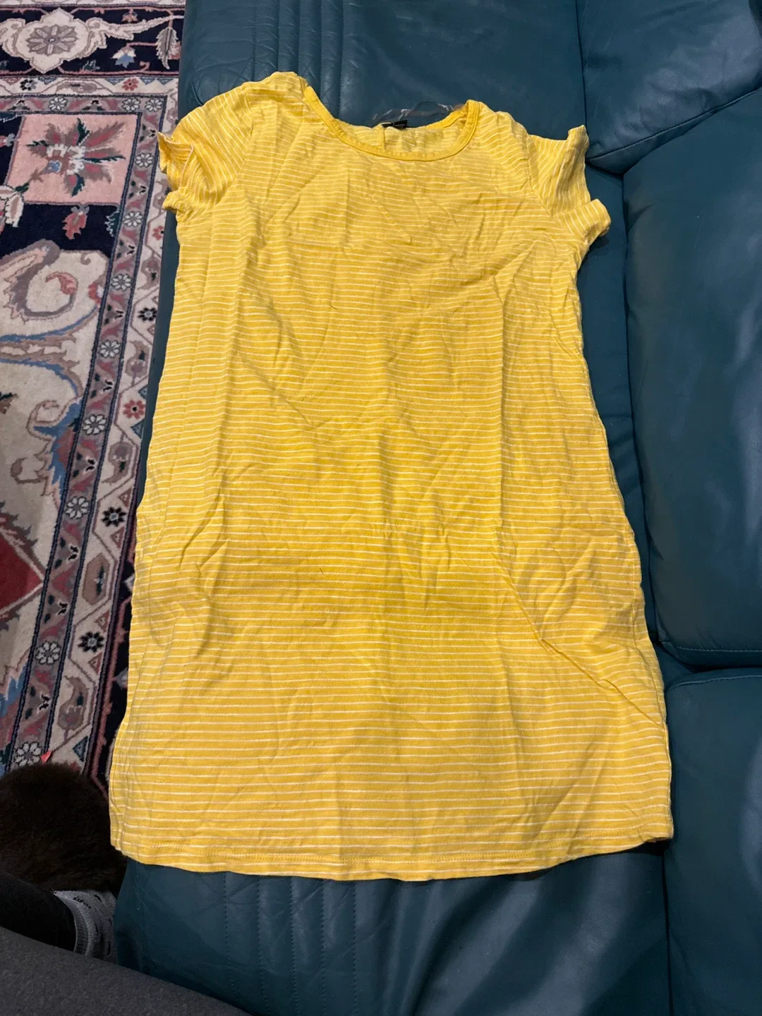 Yellow Striped Dress