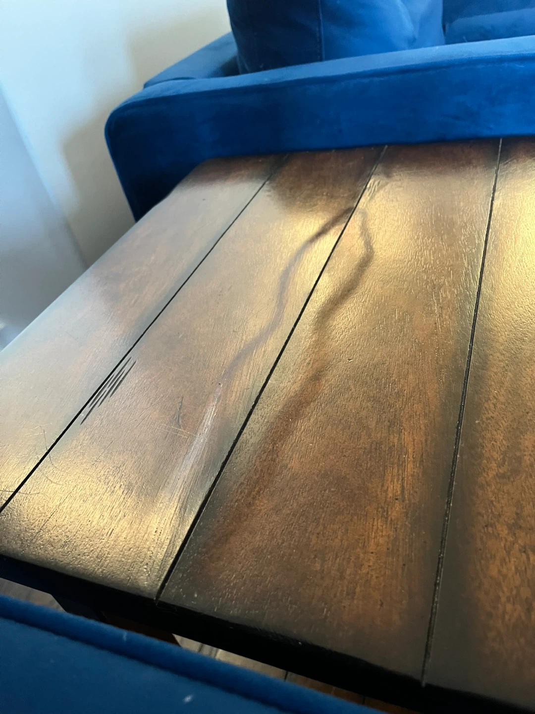 Wood Coffee Table and 2 end tables - photo 5