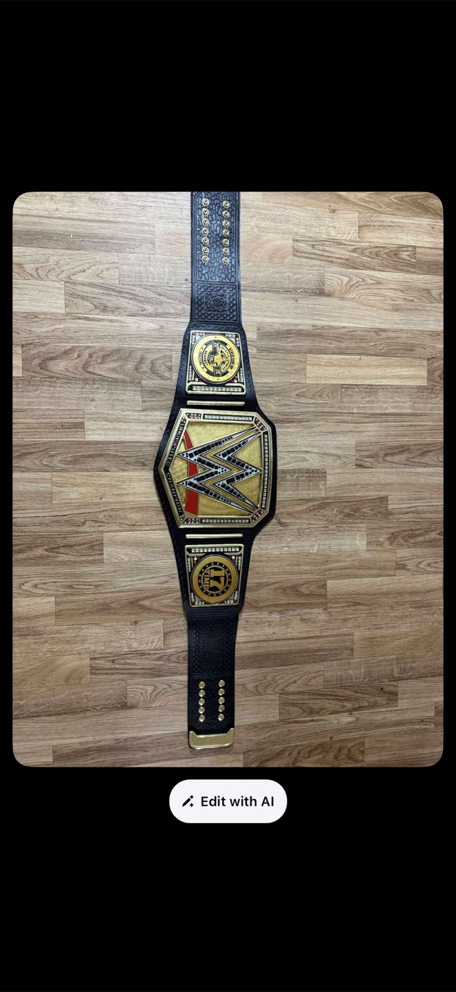 WWE undisputed Championship Replica Belt