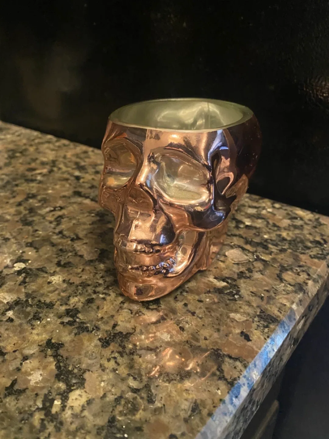 Skull Glass - Pink Colour