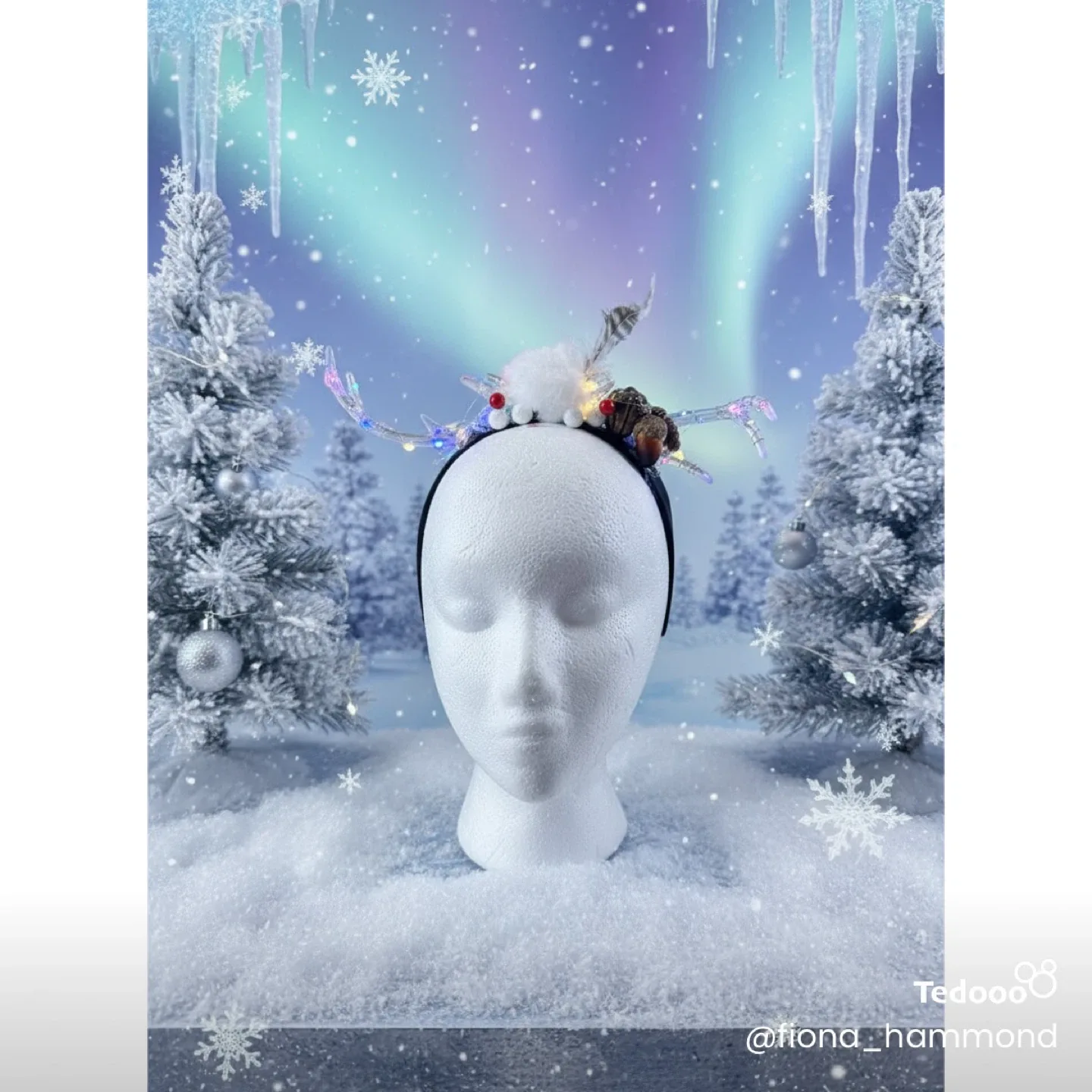 Handmade Light-Up Headband image indicator(2)