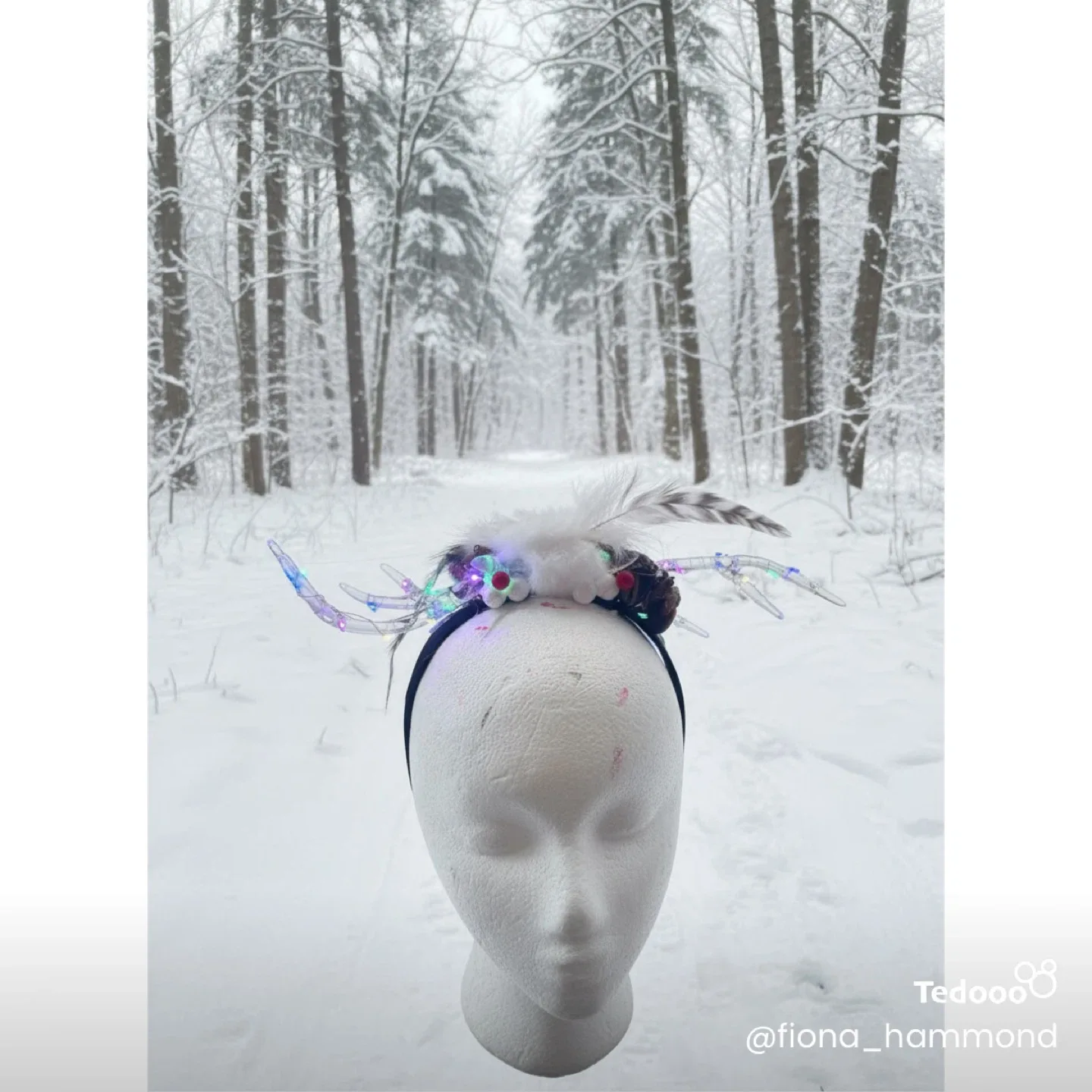 Handmade Light-Up Headband image indicator(3)