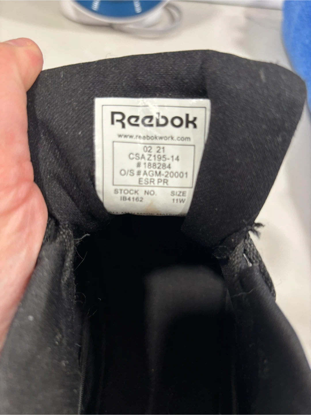 Reebok BB4500 Work Men's Safety Shoes - Size 11W - photo 4