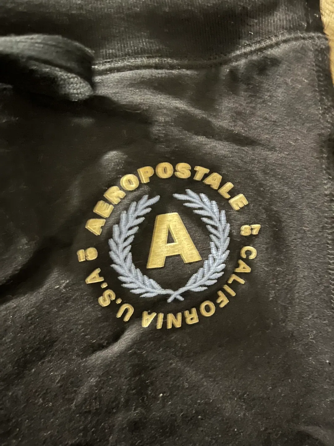 Aeropostale Black Sweatpants - Size M image indicator(2)
